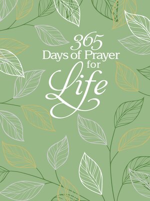 cover image of 365 Days of Prayer for Life